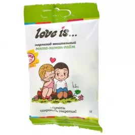 Жевательный мармелад Love is: Мята-Лимон-Лайм картинка 372398 - МосИгра